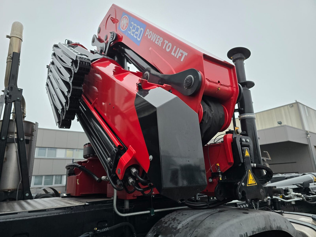 MAN TGS 35.480 8X4 BL TGS 35.480 8X4 BL, Intarder, Kran HMF 3220-K6, 4-fach Abstützung, Funk - Φορτηγό φόρτωσης γάντζου, Φορτηγό με γερανό: φωτογραφία 5 MAN TGS 35.480 8X4 BL TGS 35.480 8X4 BL, Intarder, Kran HMF 3220-K6, 4-fach Abstützung, Funk - Φορτηγό φόρτωσης γάντζου, Φορτηγό με γερανό: φωτογραφία 5