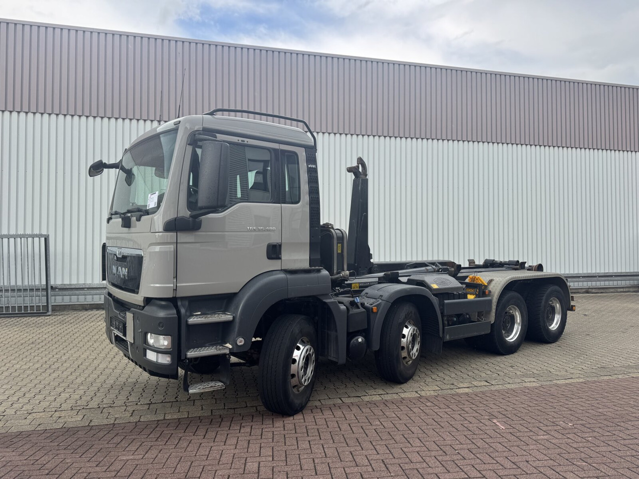 Φορτηγό φόρτωσης γάντζου MAN TGS 35.480 8x4 BL TGS 35.480 8x4 BL, Meiller RK 30.62 bis 6,5 m Beh.: φωτογραφία 8