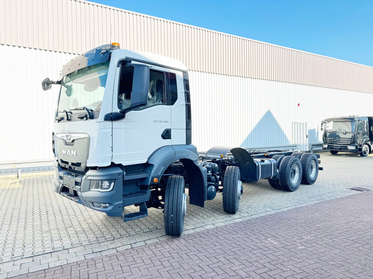 MAN TGS 35.480 8x6H BL CH TGS 35.480 8x6H BL CH, HydroDrive, Navi, Nebenantrieb - Φορτηγό σασί: φωτογραφία 1 MAN TGS 35.480 8x6H BL CH TGS 35.480 8x6H BL CH, HydroDrive, Navi, Nebenantrieb - Φορτηγό σασί: φωτογραφία 1