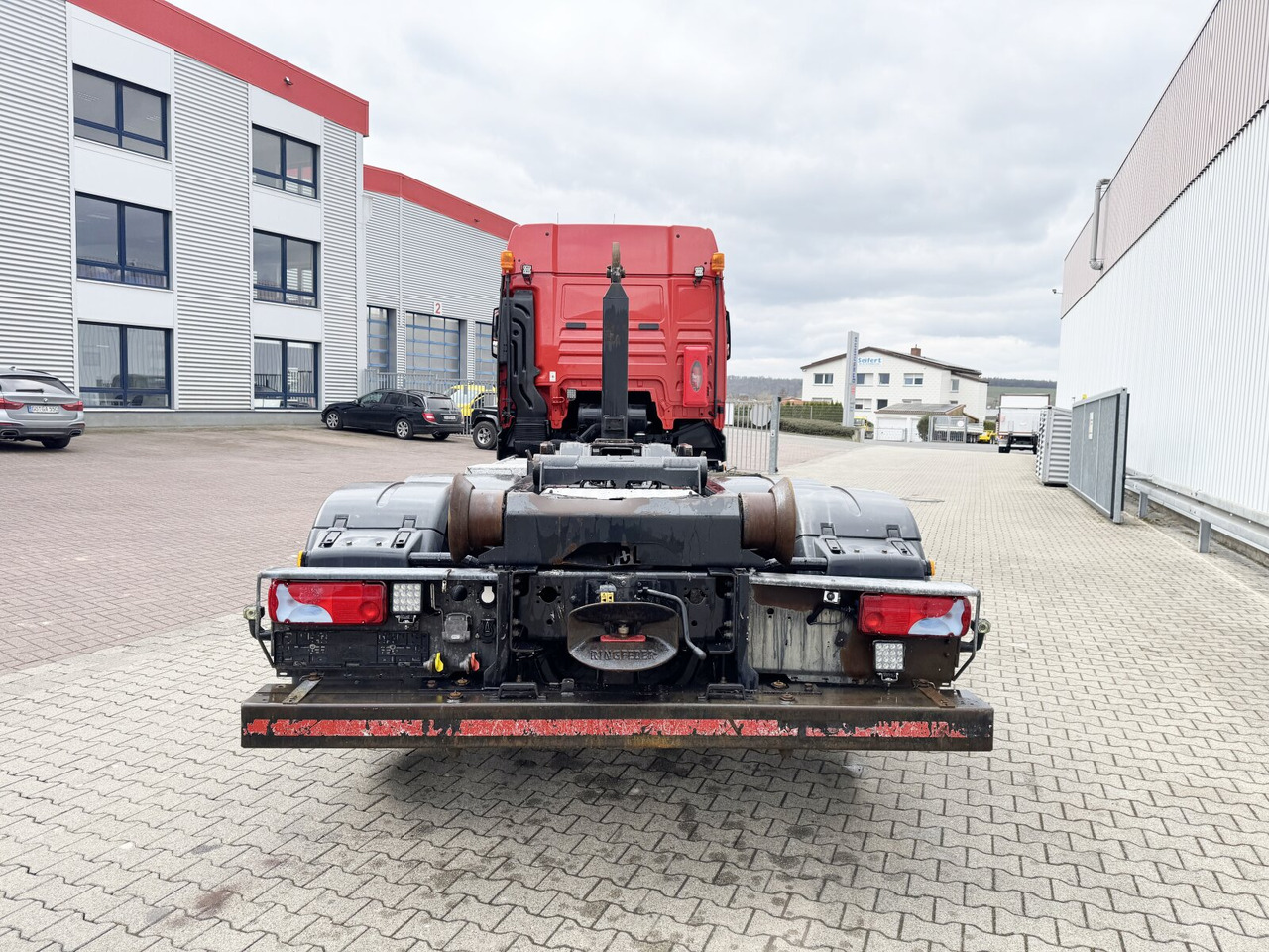 Φορτηγό φόρτωσης γάντζου MAN TGX 26.470 6X2-4 BL TGX 26.470 6X2-4 BL, Lenk-/Liftachse, XLX-Fahrerhaus, VDL Abrollanlage 7m: φωτογραφία 10