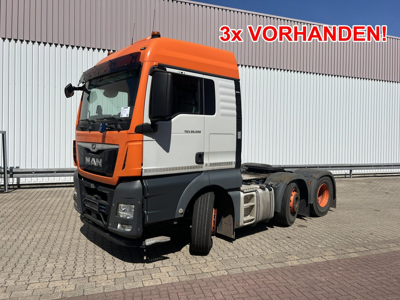 MAN TGX 26.500 6X2/4 BLS TGX 26.500 6X2/4 BLS, Intarder, Vorlauflenk-/lift, XXL-Fahrerhaus, 70t - Τράκτορας: φωτογραφία 1 MAN TGX 26.500 6X2/4 BLS TGX 26.500 6X2/4 BLS, Intarder, Vorlauflenk-/lift, XXL-Fahrerhaus, 70t - Τράκτορας: φωτογραφία 1