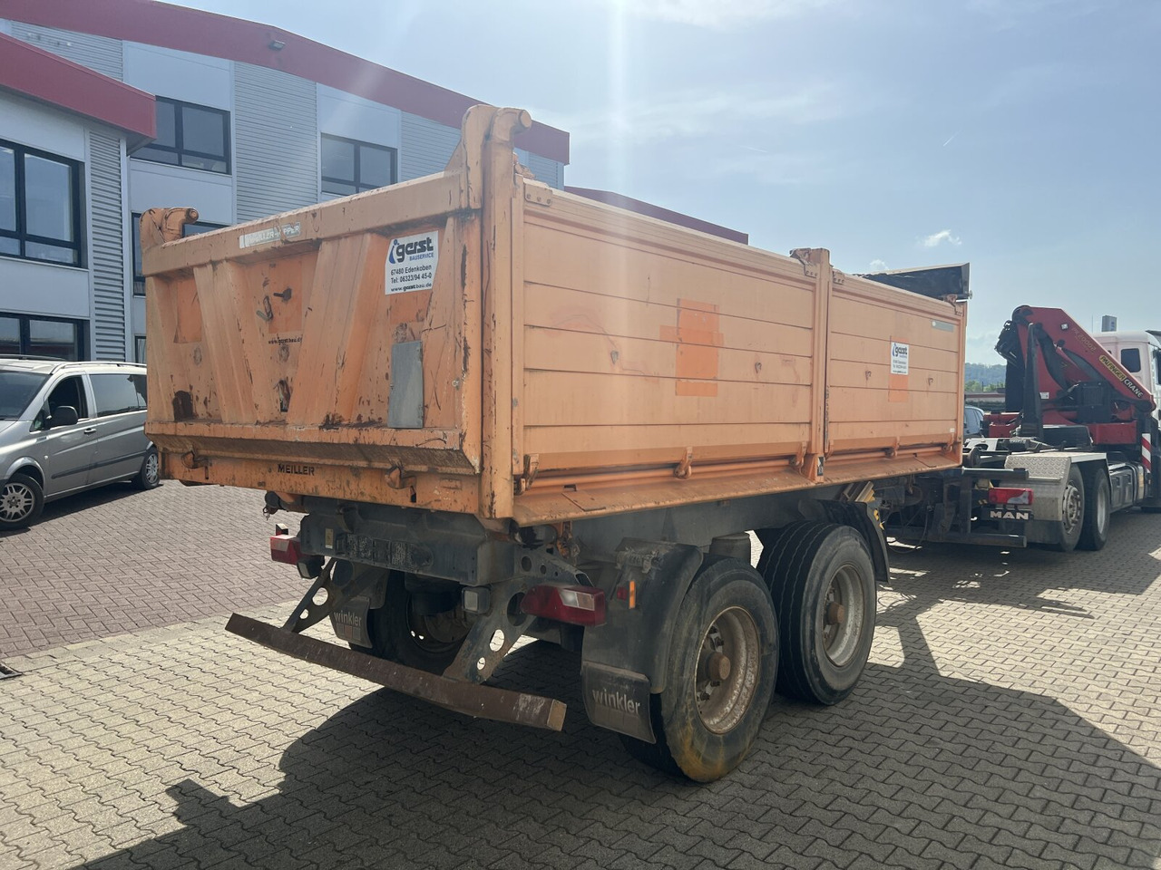 Ρυμούλκα ανατρεπόμενο Meiller Meiller MZDA 18/2 Meiller MZDA 18/2, geteilte Bordwände: φωτογραφία 6
