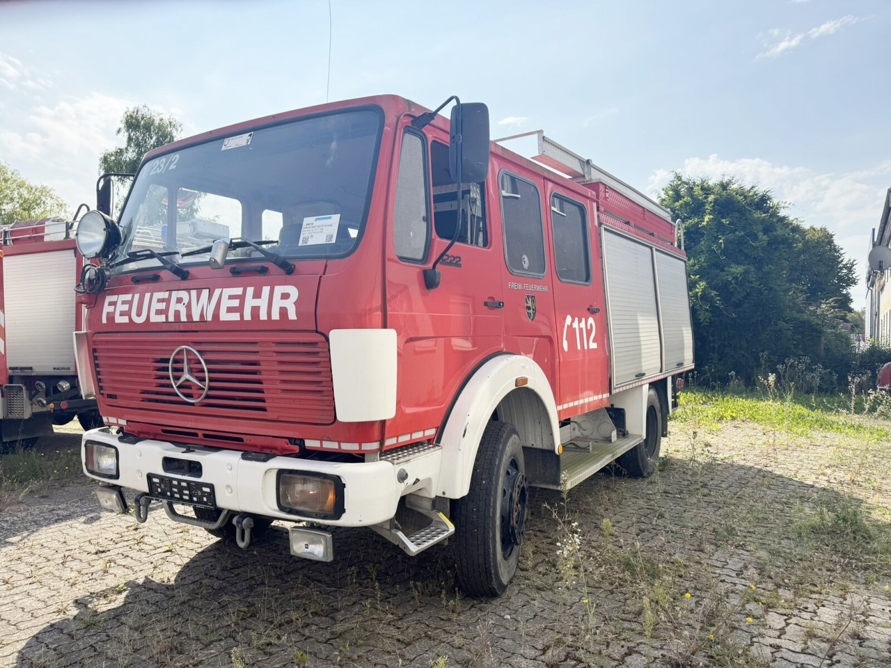 Mercedes-Benz 1222 AF 4x4 Doka 1222 AF 4x4 Doka, TLF 16/25 - Πυροσβεστικό όχημα: φωτογραφία 1 Mercedes-Benz 1222 AF 4x4 Doka 1222 AF 4x4 Doka, TLF 16/25 - Πυροσβεστικό όχημα: φωτογραφία 1