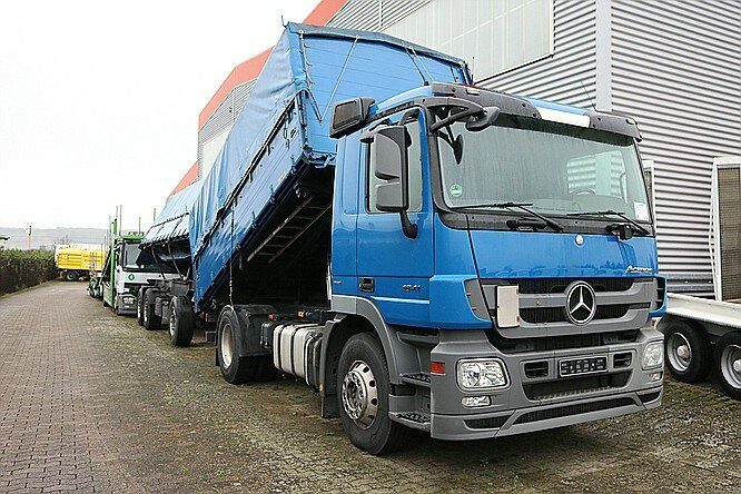 Φορτηγό ανατρεπόμενο Mercedes-Benz Actros 1841L 4x2 1841L 4x2 Lück Getreidekipper, Retarder, MP3, 2x VORH.!: φωτογραφία 11