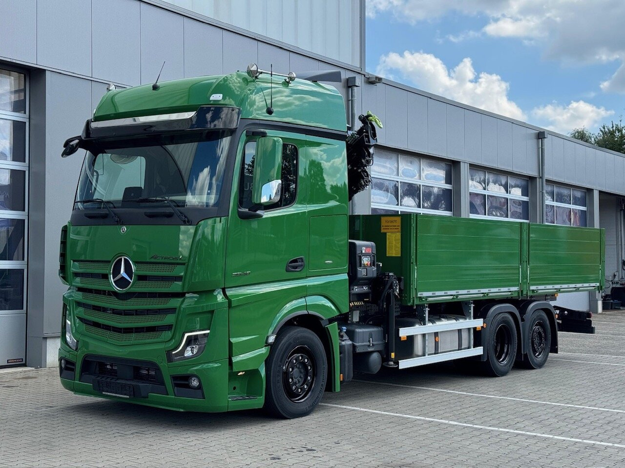 Mercedes-Benz Actros 2548 L 6x2 Actros 2548 L 6x2 mit Kran Hiab X-HiDuo 228 - Φορτηγό με γερανό: φωτογραφία 1 Mercedes-Benz Actros 2548 L 6x2 Actros 2548 L 6x2 mit Kran Hiab X-HiDuo 228 - Φορτηγό με γερανό: φωτογραφία 1