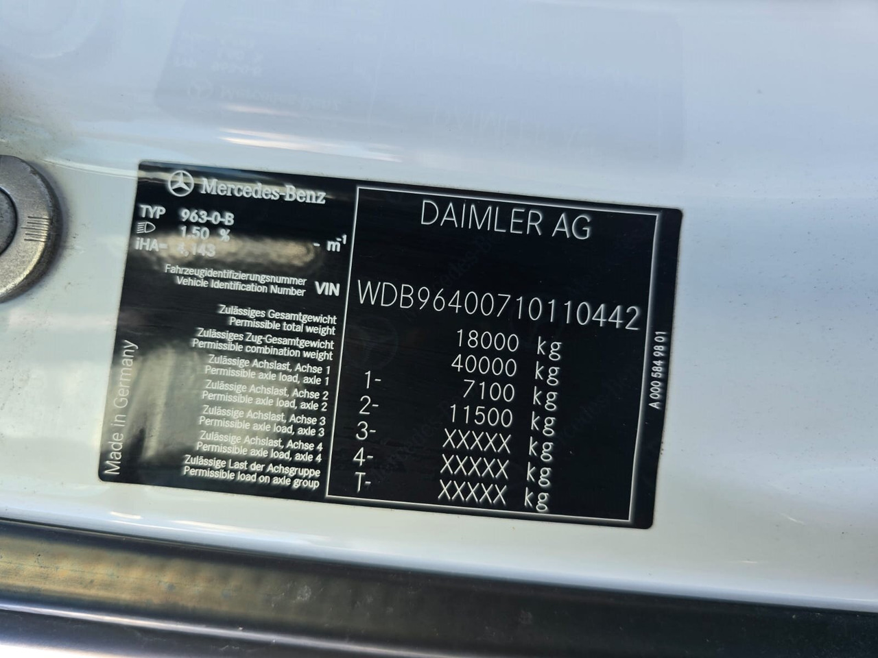 Mercedes-Benz Arocs 1827/30 A 4x4 Arocs 1827/30 A 4x4, mehrfach vorhanden! - Φορτηγό σασί: φωτογραφία 4 Mercedes-Benz Arocs 1827/30 A 4x4 Arocs 1827/30 A 4x4, mehrfach vorhanden! - Φορτηγό σασί: φωτογραφία 4