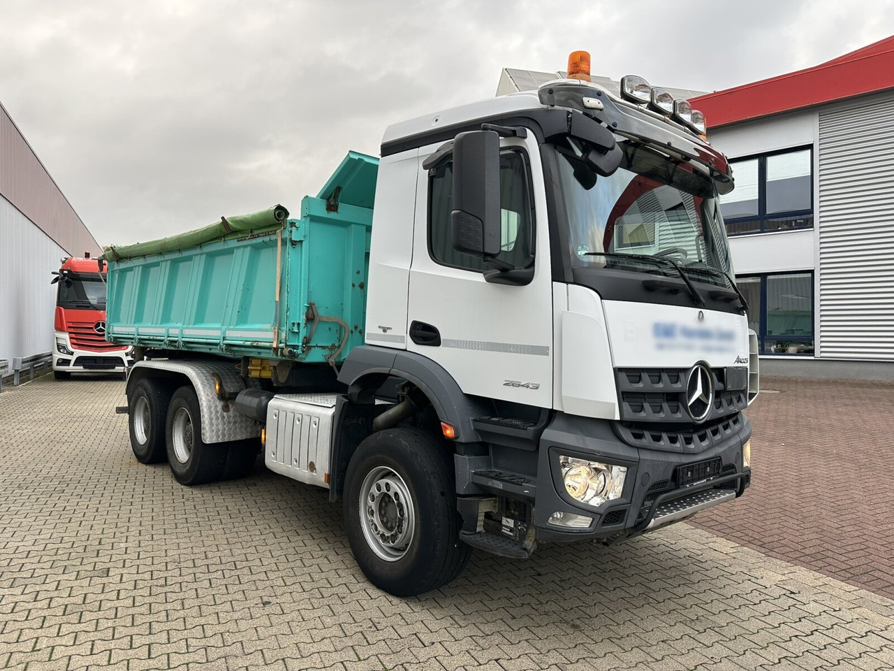 Mercedes-Benz Arocs 2643 K 6x4 Arocs 2643 K 6x4, Rollplane, Meiller - Φορτηγό ανατρεπόμενο: φωτογραφία 3 Mercedes-Benz Arocs 2643 K 6x4 Arocs 2643 K 6x4, Rollplane, Meiller - Φορτηγό ανατρεπόμενο: φωτογραφία 3