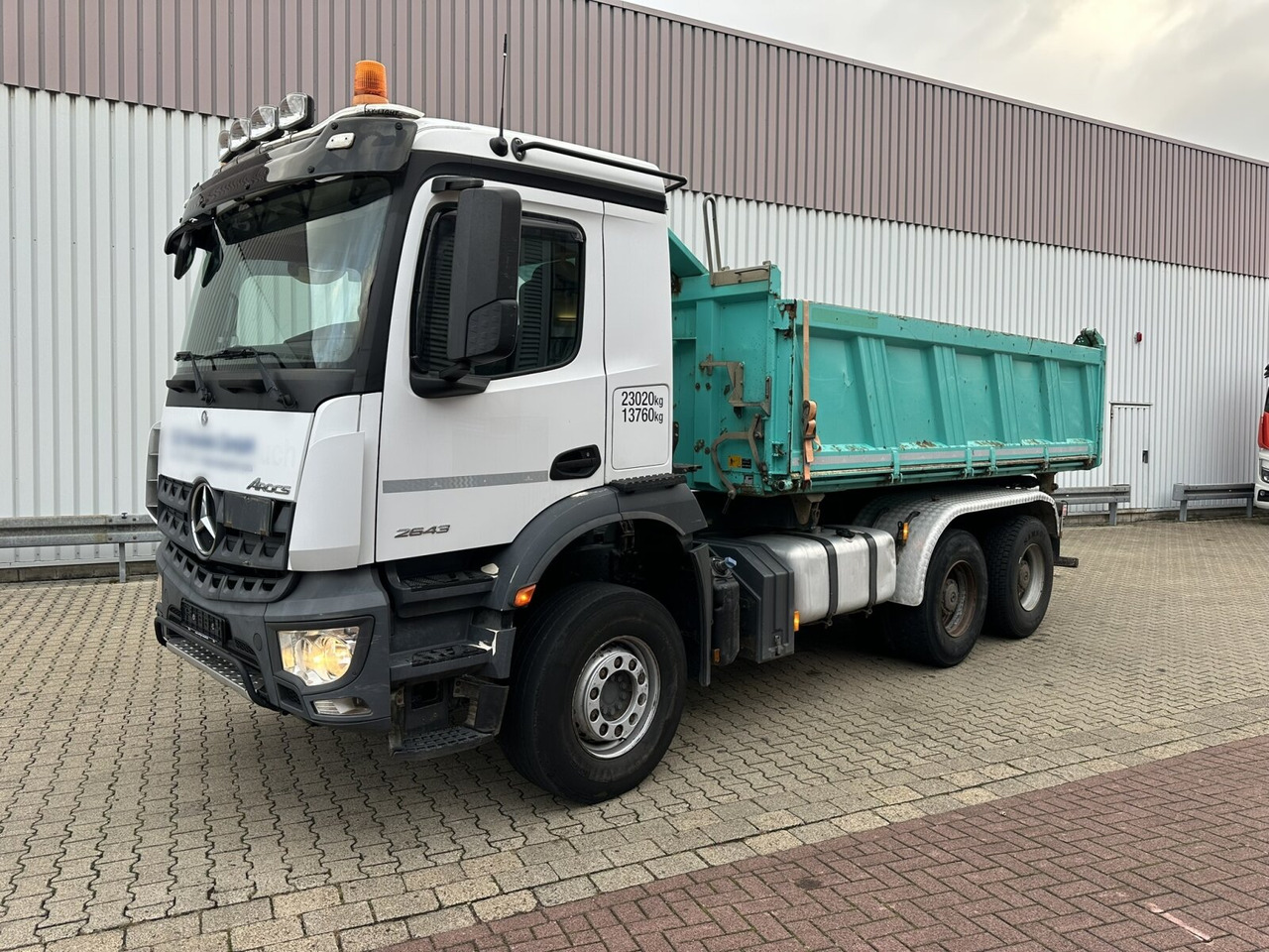 Mercedes-Benz Arocs 2643 K 6x4 Arocs 2643 K 6x4, Rollplane, Meiller - Φορτηγό ανατρεπόμενο: φωτογραφία 1 Mercedes-Benz Arocs 2643 K 6x4 Arocs 2643 K 6x4, Rollplane, Meiller - Φορτηγό ανατρεπόμενο: φωτογραφία 1