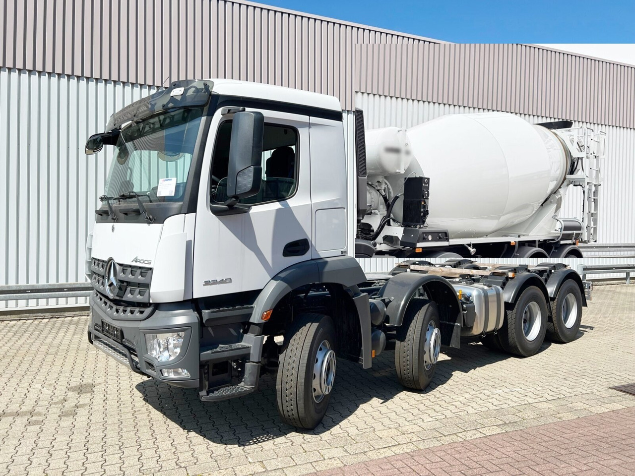 Mercedes-Benz Arocs 3240 8x4 Arocs 3240 8x4, 9/10m³ Mischer - Μπετονιέρα φορτηγό: φωτογραφία 1 Mercedes-Benz Arocs 3240 8x4 Arocs 3240 8x4, 9/10m³ Mischer - Μπετονιέρα φορτηγό: φωτογραφία 1