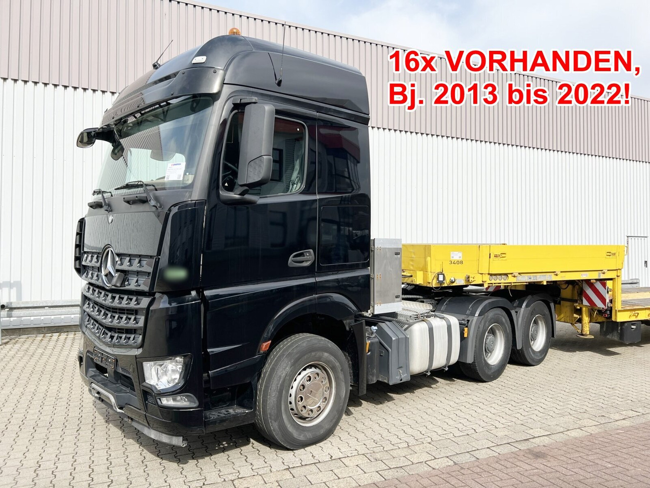 Mercedes-Benz Arocs 3358 LS 6x4 Arocs 3358 LS 6x4, StreamSpace, Turbo-Retarder-Kupplung, Kipphydraulik - Τράκτορας: φωτογραφία 1 Mercedes-Benz Arocs 3358 LS 6x4 Arocs 3358 LS 6x4, StreamSpace, Turbo-Retarder-Kupplung, Kipphydraulik - Τράκτορας: φωτογραφία 1