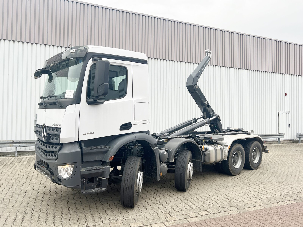 Mercedes-Benz Arocs 4142/48 8x4/4 Arocs 4142/48 8x4/4, Grounder, Meiller RS26 62-K, Funk, Motorabtrieb - Φορτηγό φόρτωσης γάντζου: φωτογραφία 1 Mercedes-Benz Arocs 4142/48 8x4/4 Arocs 4142/48 8x4/4, Grounder, Meiller RS26 62-K, Funk, Motorabtrieb - Φορτηγό φόρτωσης γάντζου: φωτογραφία 1