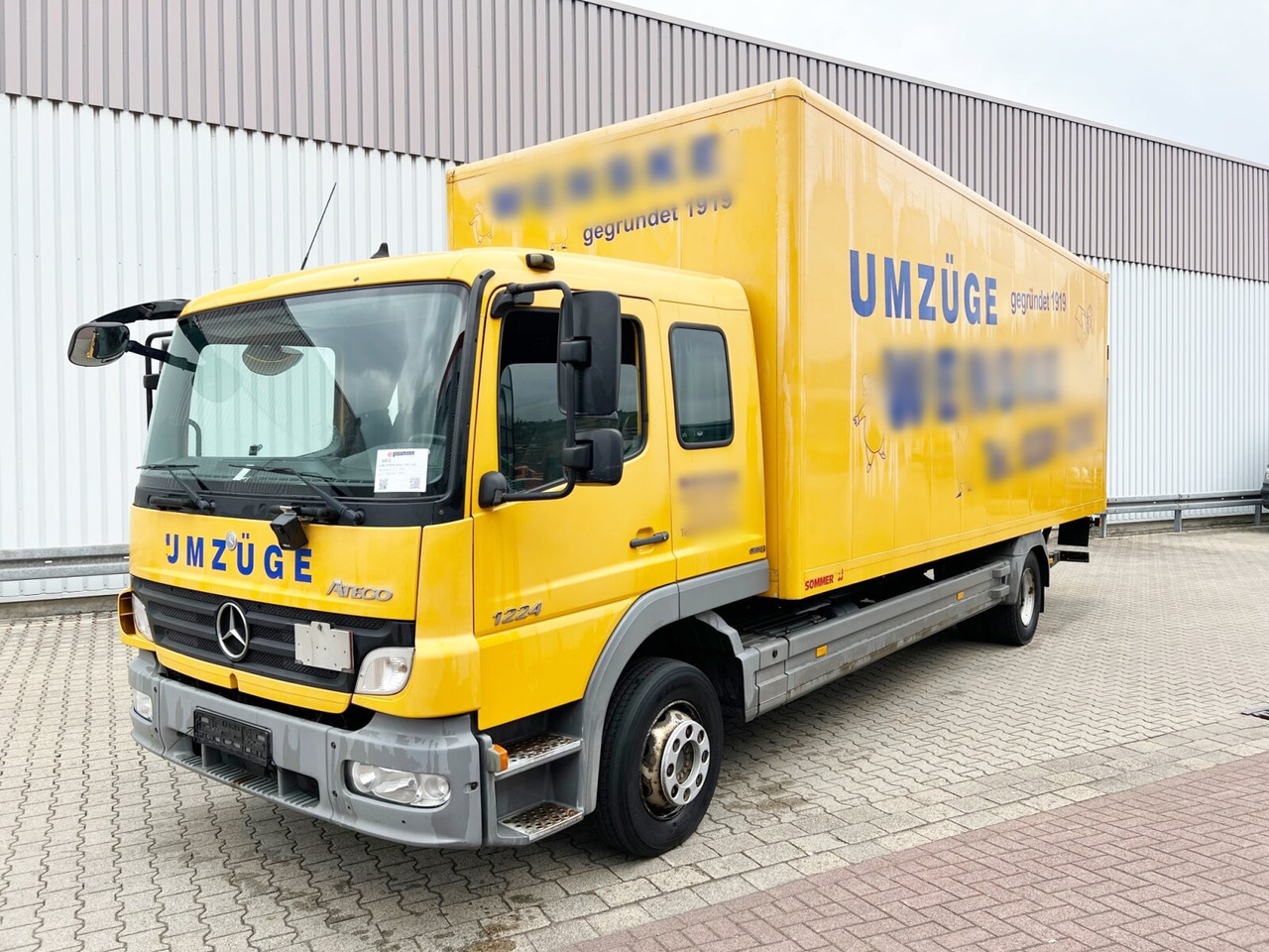 Mercedes-Benz Atego 1224 L 4x2 Atego 1224 L, Möbelkoffer, Dautel LBW, 42 cbm - Φορτηγό κόφα: φωτογραφία 1 Mercedes-Benz Atego 1224 L 4x2 Atego 1224 L, Möbelkoffer, Dautel LBW, 42 cbm - Φορτηγό κόφα: φωτογραφία 1