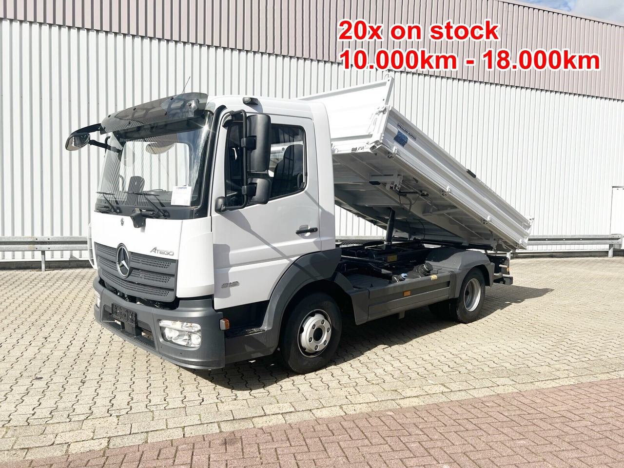 Mercedes-Benz Atego 818 K 4x2 Atego 818 K 4x2, 2x AHK, Meiller-Kipper, mehrfach Vorhanden! - Φορτηγό ανατρεπόμενο: φωτογραφία 1 Mercedes-Benz Atego 818 K 4x2 Atego 818 K 4x2, 2x AHK, Meiller-Kipper, mehrfach Vorhanden! - Φορτηγό ανατρεπόμενο: φωτογραφία 1