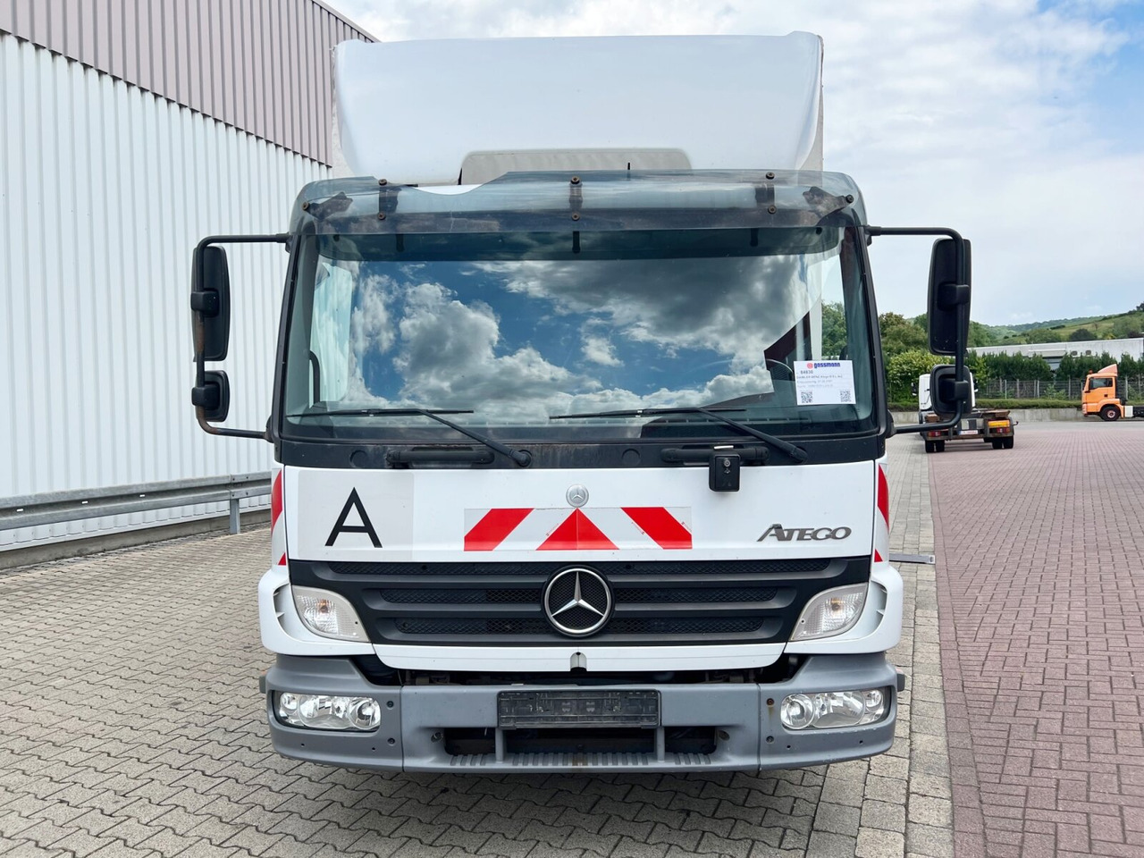 Φορτηγό μουσαμάς Mercedes-Benz Atego 818 L 4x2 Atego 818 L 4x2 mit LBW BÄR: φωτογραφία 6