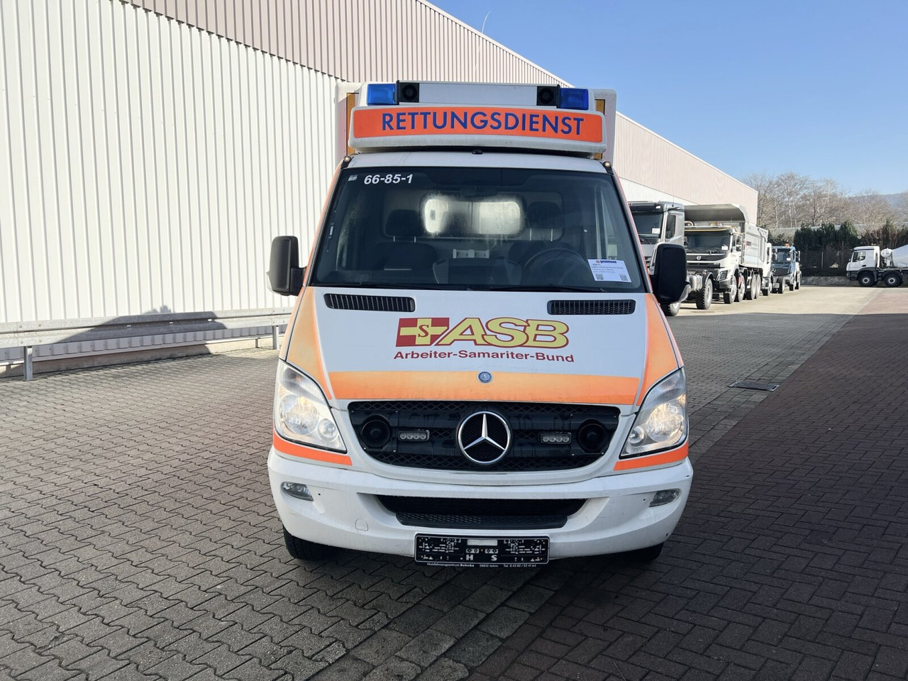 Ασθενοφόρο Mercedes-Benz Sprinter 516 CDI 4x2 Sprinter 516 CDI 4x2, Rettungswagen, Retarder: φωτογραφία 8 Ασθενοφόρο Mercedes-Benz Sprinter 516 CDI 4x2 Sprinter 516 CDI 4x2, Rettungswagen, Retarder: φωτογραφία 8