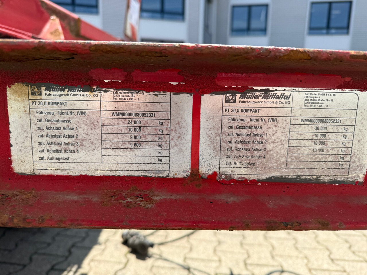 PT 30,0 Kompakt PT 30,0 Kompakt, verbr. auf 3m - Ρυμούλκα με χαμηλό δάπεδο: φωτογραφία 4 PT 30,0 Kompakt PT 30,0 Kompakt, verbr. auf 3m - Ρυμούλκα με χαμηλό δάπεδο: φωτογραφία 4