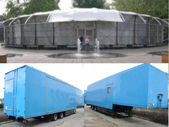 SAnh SAK17 WILLE SAK17 mobile Ausstellungshalle Mega Jumbo - Επικαθήμενο κόφα: φωτογραφία 1 SAnh SAK17 WILLE SAK17 mobile Ausstellungshalle Mega Jumbo - Επικαθήμενο κόφα: φωτογραφία 1
