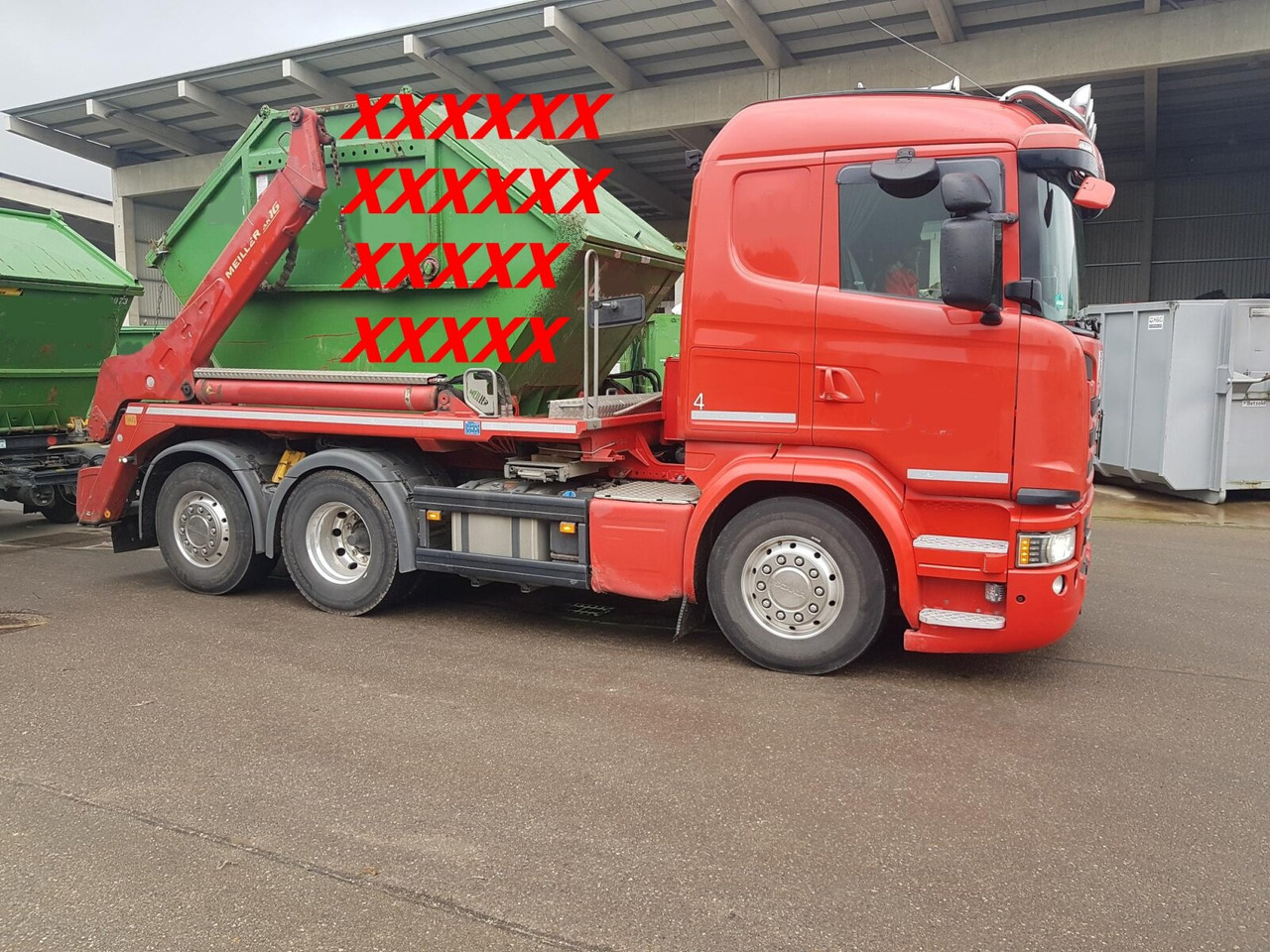 Scania G 450 / 6x2/4 G 450 /6x2/4, Meiller AK 16 MTG, Funk, Teleskop - Φορτηγό καδοφόρος φορτωτής: φωτογραφία 1 Scania G 450 / 6x2/4 G 450 /6x2/4, Meiller AK 16 MTG, Funk, Teleskop - Φορτηγό καδοφόρος φορτωτής: φωτογραφία 1
