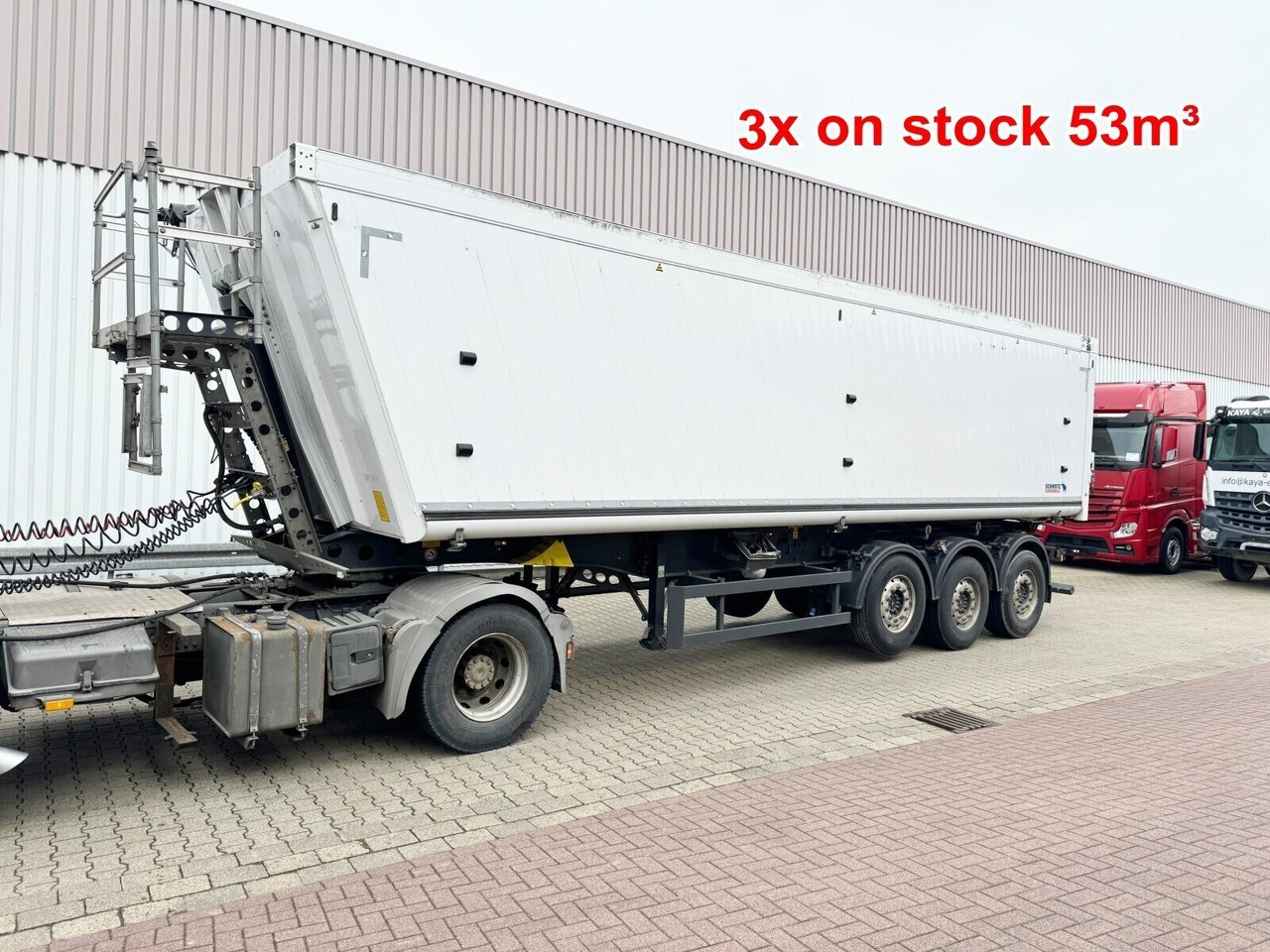 Schmitz Cargobull SKI 24 SL 9.6 SKI 24 SL 9.6, Liftachse, Alumulde ca. 52m³ - Επικαθήμενο: φωτογραφία 1 Schmitz Cargobull SKI 24 SL 9.6 SKI 24 SL 9.6, Liftachse, Alumulde ca. 52m³ - Επικαθήμενο: φωτογραφία 1