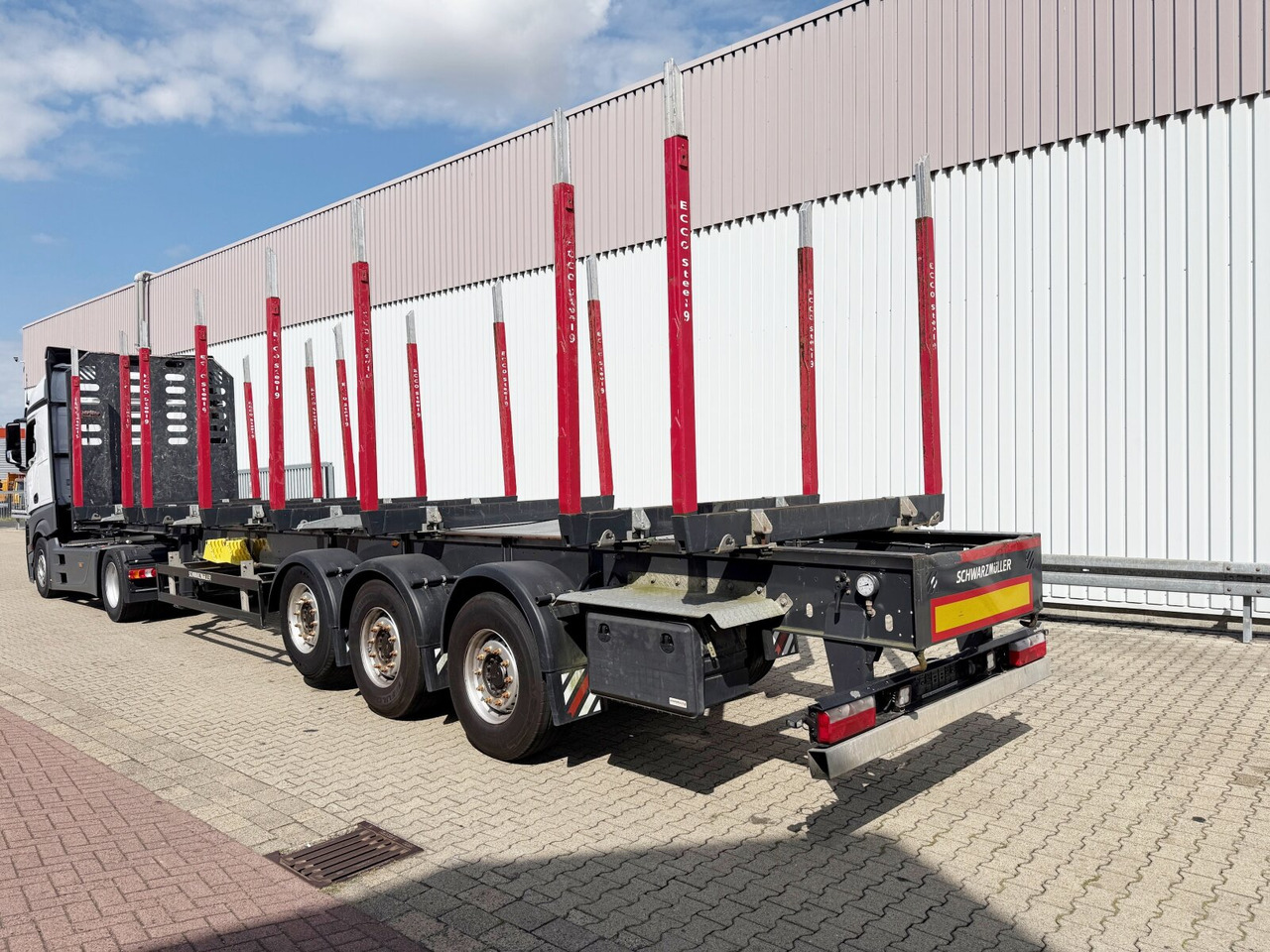 Schwarzmüller 3-Achs Holzauflieger 3-Achs Holzauflieger, Liftachse, MEHRFACH VORHANDEN! - Ημιρυμουλκούμενο μεταφοράς ξυλείας: φωτογραφία 5 Schwarzmüller 3-Achs Holzauflieger 3-Achs Holzauflieger, Liftachse, MEHRFACH VORHANDEN! - Ημιρυμουλκούμενο μεταφοράς ξυλείας: φωτογραφία 5