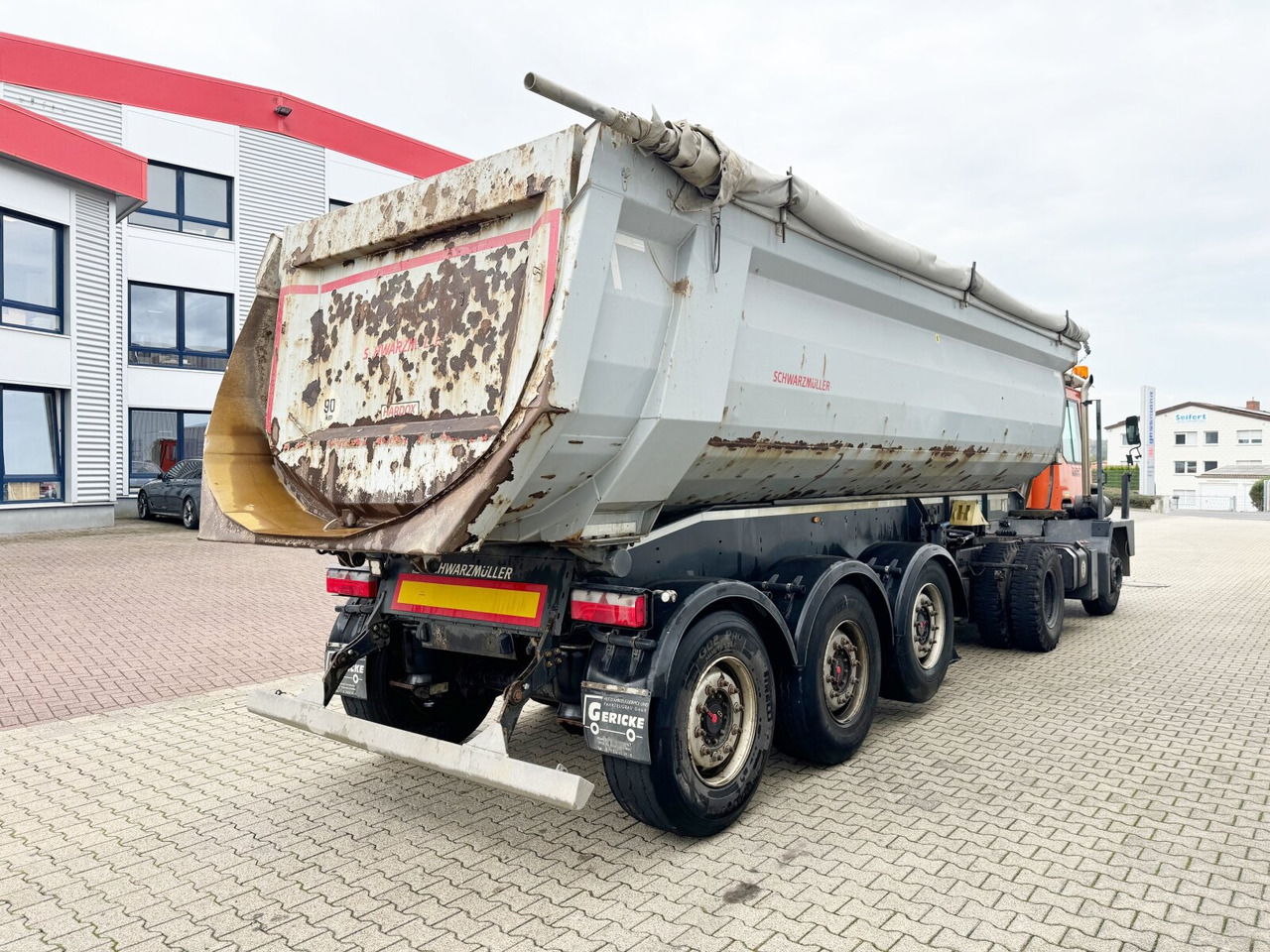 Schwarzmüller K-Serie Kippauflieger K-Serie Kippauflieger, Stahlmulde ca. 27m³, Liftachse - Επικαθήμενο: φωτογραφία 2 Schwarzmüller K-Serie Kippauflieger K-Serie Kippauflieger, Stahlmulde ca. 27m³, Liftachse - Επικαθήμενο: φωτογραφία 2