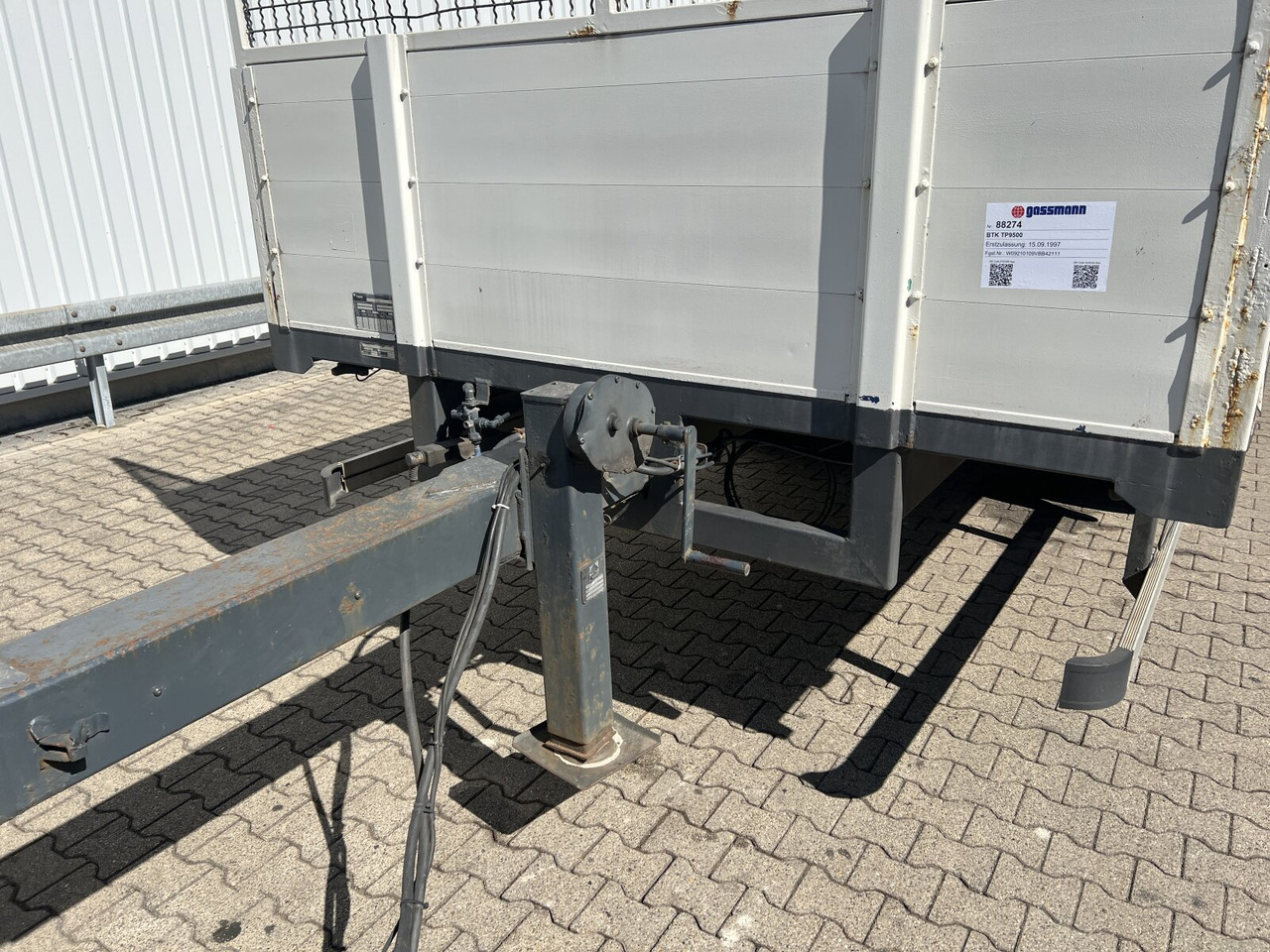 Τρέιλερ πλατφόρμα/ Καρότσα TP9500 TP9500: φωτογραφία 8
