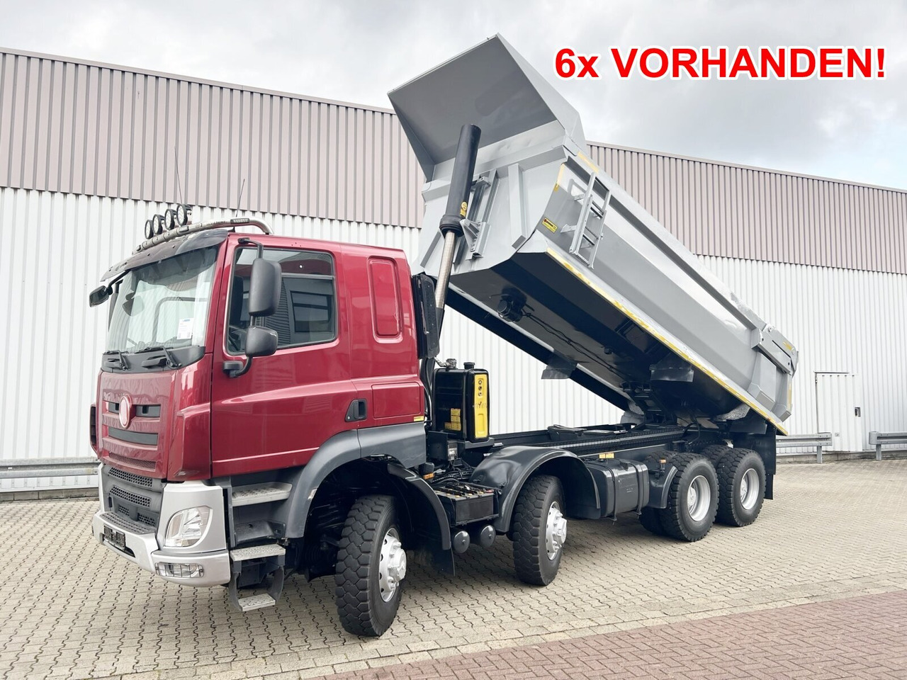 Tatra Phoenix 8x8 Phoenix 8x8, Stahlmulde ca. 22m³, hydr. Heckklappe - Ανατρεπόμενο όχημα: φωτογραφία 1 Tatra Phoenix 8x8 Phoenix 8x8, Stahlmulde ca. 22m³, hydr. Heckklappe - Ανατρεπόμενο όχημα: φωτογραφία 1
