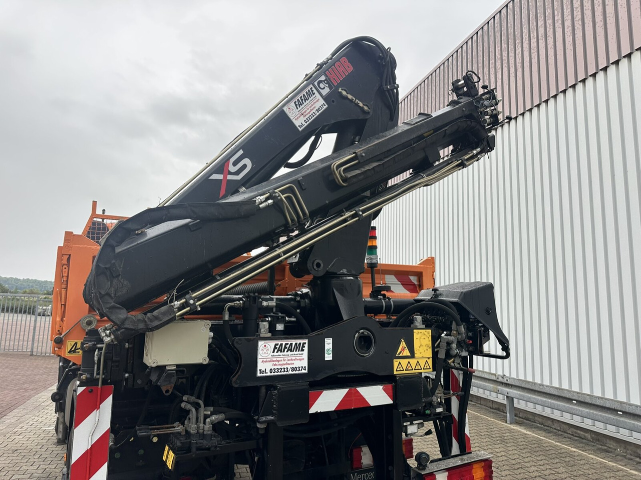 Unimog U500 4x4 U500 4x4 405/40 mit Heckkran Hiab 077-1 HiDuo, absattelbar, Funk - Ελαφρύ επαγγελματικό: φωτογραφία 3 Unimog U500 4x4 U500 4x4 405/40 mit Heckkran Hiab 077-1 HiDuo, absattelbar, Funk - Ελαφρύ επαγγελματικό: φωτογραφία 3