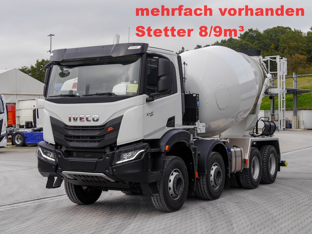 X-Way AD360X40BZ 8x4 X-Way AD360X40BZ 8x4, Stetter 8/9m³ - Μπετονιέρα φορτηγό: φωτογραφία 1 X-Way AD360X40BZ 8x4 X-Way AD360X40BZ 8x4, Stetter 8/9m³ - Μπετονιέρα φορτηγό: φωτογραφία 1
