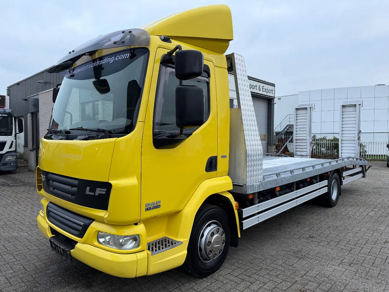 DAF LF 45 220 + BIG ALLU RAMPS + WINCH + TUV / APK + EURO 5 EEV + AIRCO - Φορτηγό αυτοκινητάμαξα: φωτογραφία 1 DAF LF 45 220 + BIG ALLU RAMPS + WINCH + TUV / APK + EURO 5 EEV + AIRCO - Φορτηγό αυτοκινητάμαξα: φωτογραφία 1