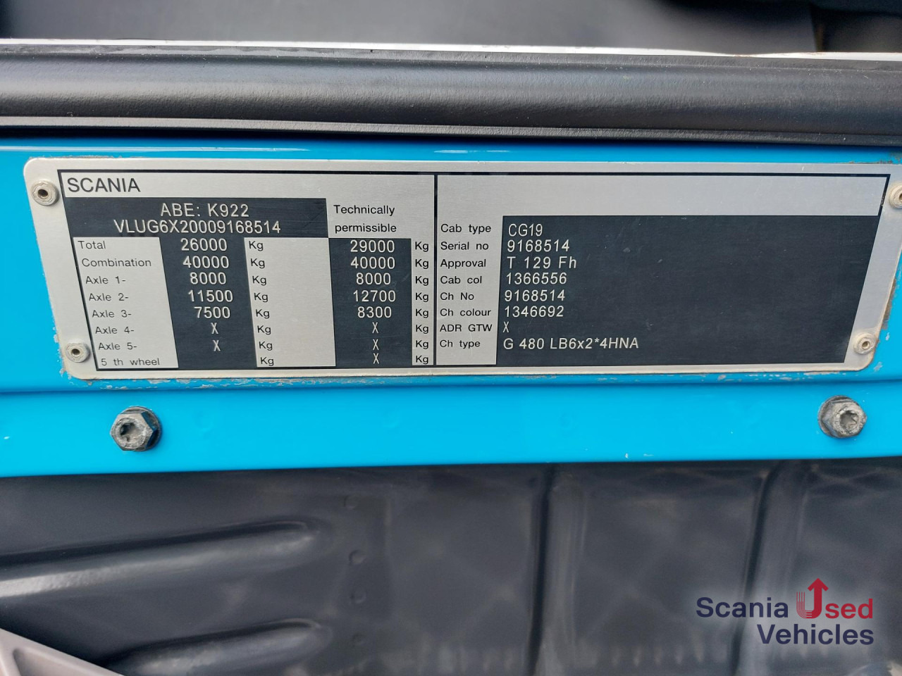 SCANIA G 480 LB6x2*4HNA Meiler RK2070 - Φορτηγό φόρτωσης γάντζου: φωτογραφία 5 SCANIA G 480 LB6x2*4HNA Meiler RK2070 - Φορτηγό φόρτωσης γάντζου: φωτογραφία 5