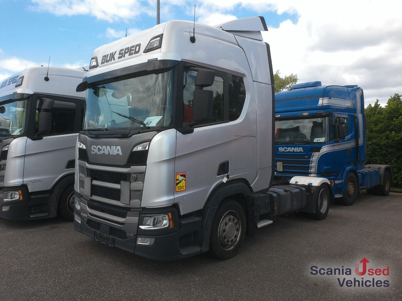 SCANIA R 450 A4x2EB Standklima Solaranlage!!! - Τράκτορας: φωτογραφία 1 SCANIA R 450 A4x2EB Standklima Solaranlage!!! - Τράκτορας: φωτογραφία 1