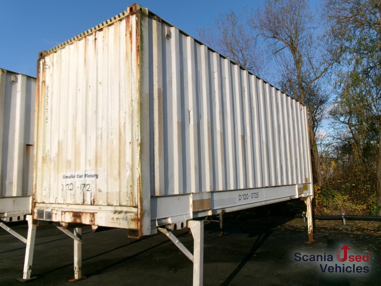 Wechselkoffer mit Rolltor und - Ρυμούλκα κόφα: φωτογραφία 1 Wechselkoffer mit Rolltor und - Ρυμούλκα κόφα: φωτογραφία 1