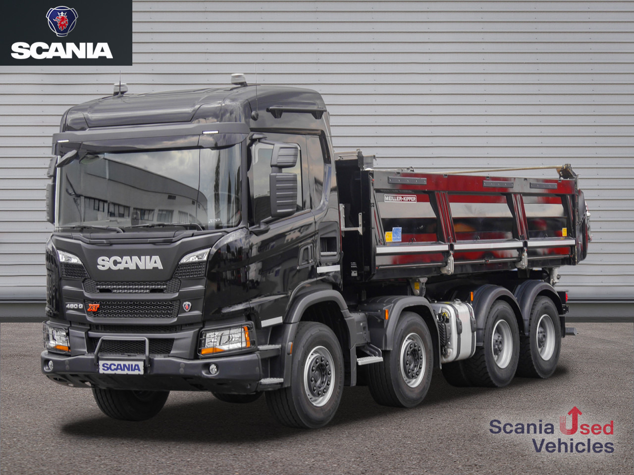 SCANIA G 460 B8x4HZ XT Meiller D421 - Φορτηγό ανατρεπόμενο: φωτογραφία 1 SCANIA G 460 B8x4HZ XT Meiller D421 - Φορτηγό ανατρεπόμενο: φωτογραφία 1
