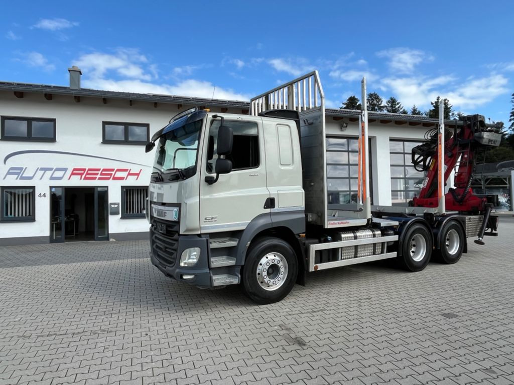 DAF CF 460 6x4 mit Riedler Holzaufb. Penz Kran 12Z DAF CF 460 6x4 mit Riedler Holzaufb. Penz Kran 12Z - Φορτηγό ξυλείας, Φορτηγό με γερανό: φωτογραφία 3 DAF CF 460 6x4 mit Riedler Holzaufb. Penz Kran 12Z DAF CF 460 6x4 mit Riedler Holzaufb. Penz Kran 12Z - Φορτηγό ξυλείας, Φορτηγό με γερανό: φωτογραφία 3