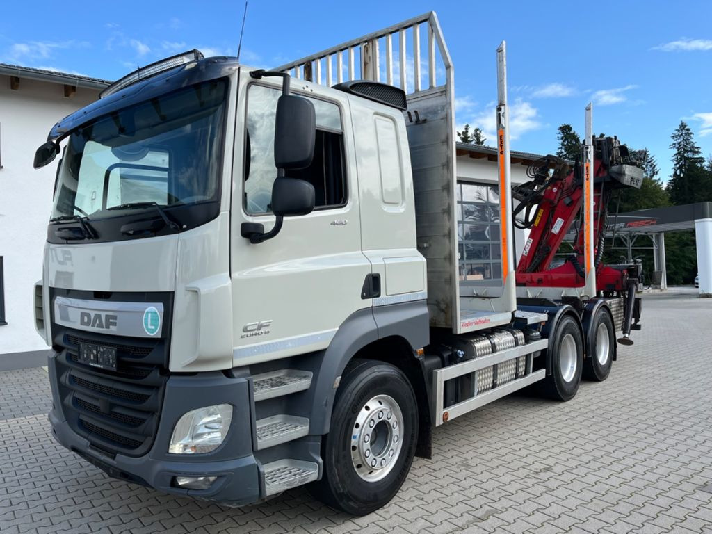 DAF CF 460 6x4 mit Riedler Holzaufb. Penz Kran 12Z DAF CF 460 6x4 mit Riedler Holzaufb. Penz Kran 12Z - Φορτηγό ξυλείας, Φορτηγό με γερανό: φωτογραφία 4 DAF CF 460 6x4 mit Riedler Holzaufb. Penz Kran 12Z DAF CF 460 6x4 mit Riedler Holzaufb. Penz Kran 12Z - Φορτηγό ξυλείας, Φορτηγό με γερανό: φωτογραφία 4