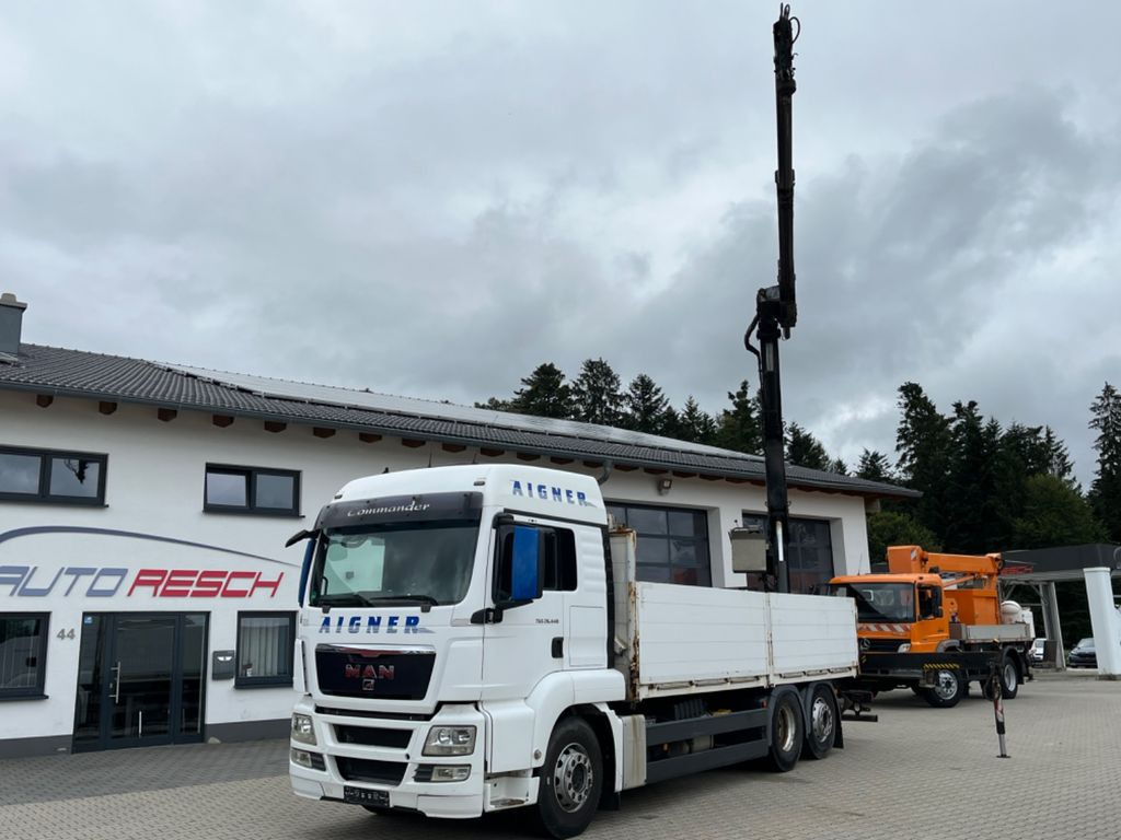 MAN TGS 26.440 Baustoff mit HIAB XS 166 Kran MAN TGS 26.440 Baustoff mit HIAB XS 166 Kran - Φορτηγό με ανοιχτή καρότσα, Φορτηγό με γερανό: φωτογραφία 1 MAN TGS 26.440 Baustoff mit HIAB XS 166 Kran MAN TGS 26.440 Baustoff mit HIAB XS 166 Kran - Φορτηγό με ανοιχτή καρότσα, Φορτηγό με γερανό: φωτογραφία 1