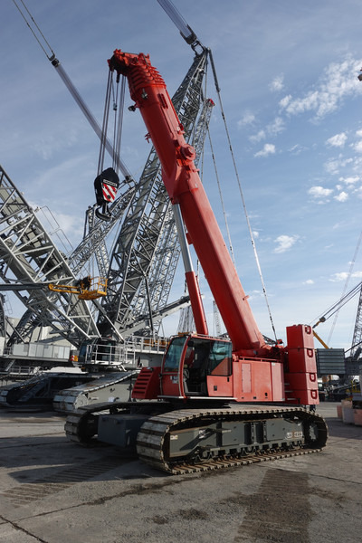 Liebherr LTR 1100 - Ερπυστριοφόρος γερανός: φωτογραφία 2 Liebherr LTR 1100 - Ερπυστριοφόρος γερανός: φωτογραφία 2
