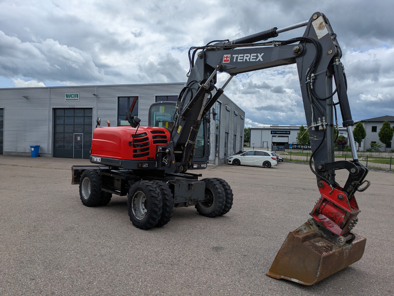 TEREX TW110 Mobilbagger Powertilt Rußpartikelfilter - Τροχοφόρος εκσκαφέας: φωτογραφία 4 TEREX TW110 Mobilbagger Powertilt Rußpartikelfilter - Τροχοφόρος εκσκαφέας: φωτογραφία 4