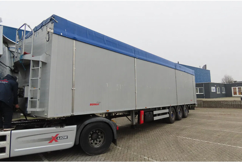 Επικαθήμενο μεταφορική βουτσάς Benalu 90m3 m (2x pallets wide) Saf axels: φωτογραφία 1