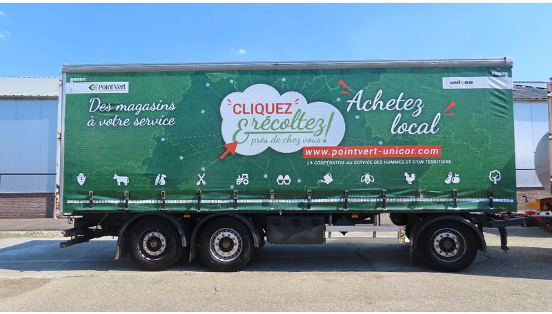 Lecitrailer 27000 kg! Liftaxel, 3 axel BPW, Edscha - Τρέιλερ κουρτίνα: φωτογραφία 1 Lecitrailer 27000 kg! Liftaxel, 3 axel BPW, Edscha - Τρέιλερ κουρτίνα: φωτογραφία 1