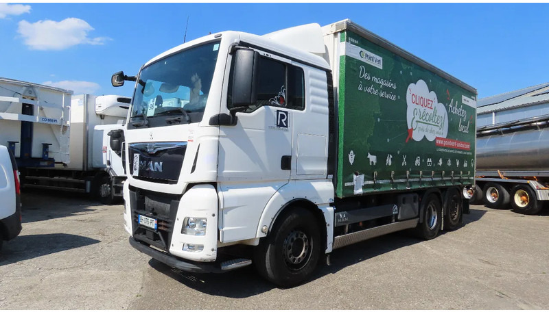 MAN TGX 18.480 446577 KM! RETARDER+ liftaxel + moving axel - Φορτηγό μουσαμάς: φωτογραφία 2 MAN TGX 18.480 446577 KM! RETARDER+ liftaxel + moving axel - Φορτηγό μουσαμάς: φωτογραφία 2