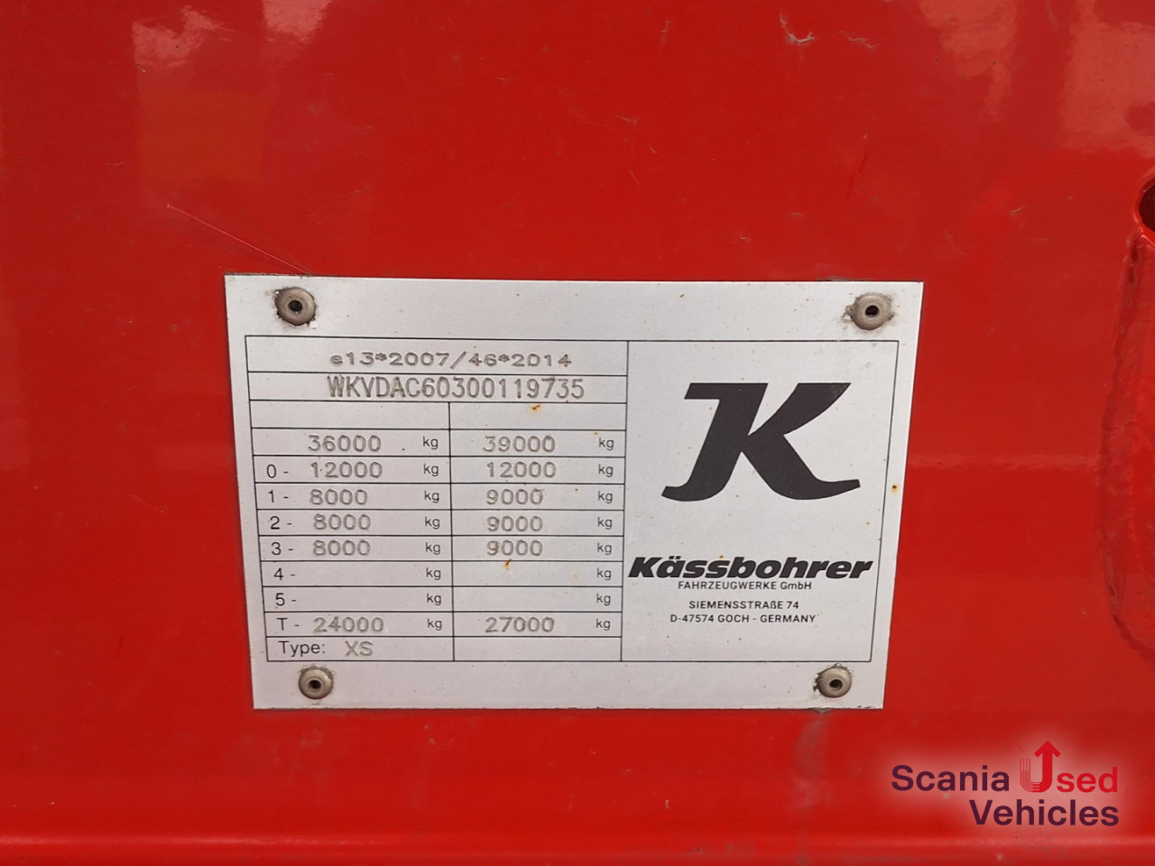 KAESSBOHRER Kippsilo SSK 40 XS Neuwertig !! - Σιλοφόρο: φωτογραφία 3 KAESSBOHRER Kippsilo SSK 40 XS Neuwertig !! - Σιλοφόρο: φωτογραφία 3