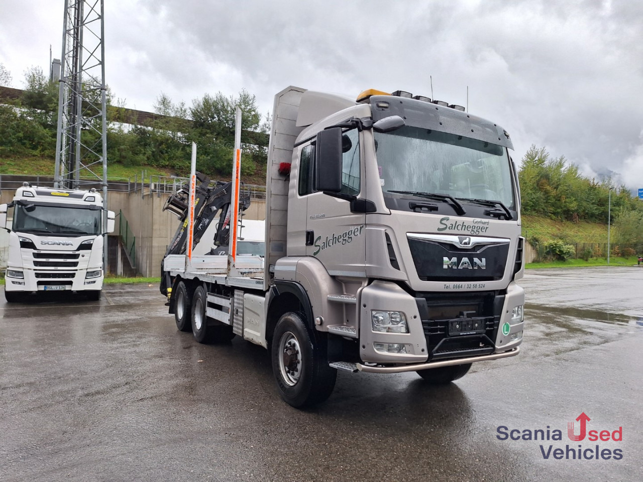 MAN TGS 33.500 6X4 HydroDrive + Penz 12Z - Φορτηγό ξυλείας, Φορτηγό με γερανό: φωτογραφία 4 MAN TGS 33.500 6X4 HydroDrive + Penz 12Z - Φορτηγό ξυλείας, Φορτηγό με γερανό: φωτογραφία 4