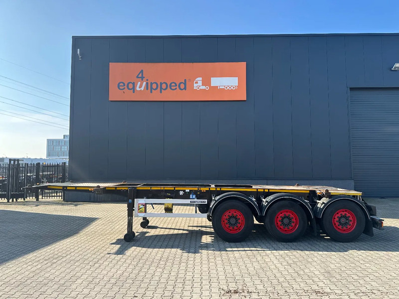 Burg 20FT / 20FT SWAP ADR, 3.690kg, SAF INTRADISC, 2 liftassen, APK/ADR: 9/2025 - Επικαθήμενο μεταφοράς εμπορευματοκιβωτίων/ Κινητό αμάξωμα: φωτογραφία 2 Burg 20FT / 20FT SWAP ADR, 3.690kg, SAF INTRADISC, 2 liftassen, APK/ADR: 9/2025 - Επικαθήμενο μεταφοράς εμπορευματοκιβωτίων/ Κινητό αμάξωμα: φωτογραφία 2