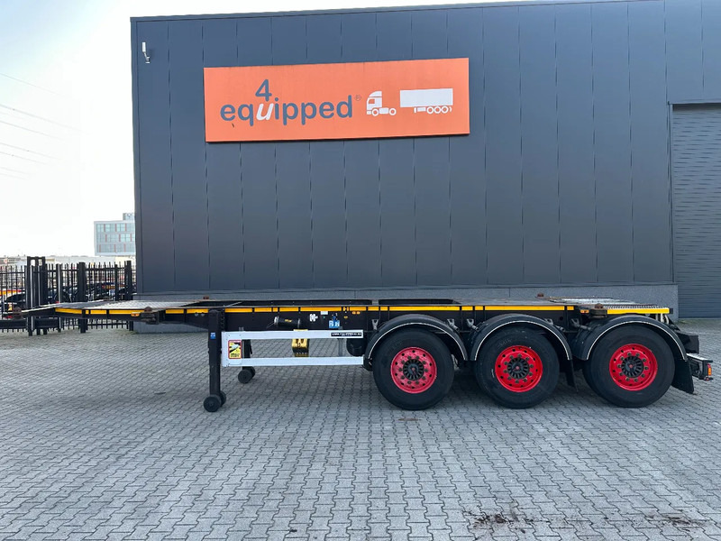 Burg 20FT + 20FT SWAP ADR (EX/II, EX/III, FL, AT) Chassis, empty weight: 3.690kg, SAF INTRADISC, 2x Liftaxle, NL-chassis, APK/ADR: 08 - Επικαθήμενο μεταφοράς εμπορευματοκιβωτίων/ Κινητό αμάξωμα: φωτογραφία 2 Burg 20FT + 20FT SWAP ADR (EX/II, EX/III, FL, AT) Chassis, empty weight: 3.690kg, SAF INTRADISC, 2x Liftaxle, NL-chassis, APK/ADR: 08 - Επικαθήμενο μεταφοράς εμπορευματοκιβωτίων/ Κινητό αμάξωμα: φωτογραφία 2