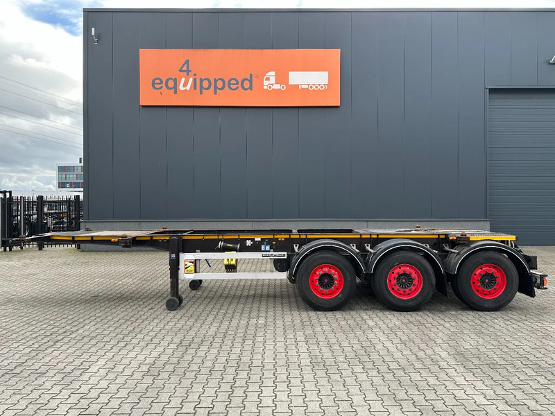 Burg 20FT / 20FT SWAP ADR (EX/II, EX/III, FL, AT), Leergewicht : 3.690kg, SAF INTRADISC, 2x Liftachse, NL-Chassis, APK/ADR: 10-2025 - Επικαθήμενο μεταφοράς εμπορευματοκιβωτίων/ Κινητό αμάξωμα: φωτογραφία 2 Burg 20FT / 20FT SWAP ADR (EX/II, EX/III, FL, AT), Leergewicht : 3.690kg, SAF INTRADISC, 2x Liftachse, NL-Chassis, APK/ADR: 10-2025 - Επικαθήμενο μεταφοράς εμπορευματοκιβωτίων/ Κινητό αμάξωμα: φωτογραφία 2