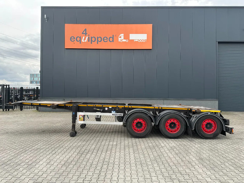 Burg 20FT / 20FT SWAP ADR, Leergewicht : 3.690kg, SAF INTRADISC, 2x Liftachse, NL, APK/ADR: 10-2025, 70% Reifen - Επικαθήμενο μεταφοράς εμπορευματοκιβωτίων/ Κινητό αμάξωμα: φωτογραφία 3 Burg 20FT / 20FT SWAP ADR, Leergewicht : 3.690kg, SAF INTRADISC, 2x Liftachse, NL, APK/ADR: 10-2025, 70% Reifen - Επικαθήμενο μεταφοράς εμπορευματοκιβωτίων/ Κινητό αμάξωμα: φωτογραφία 3