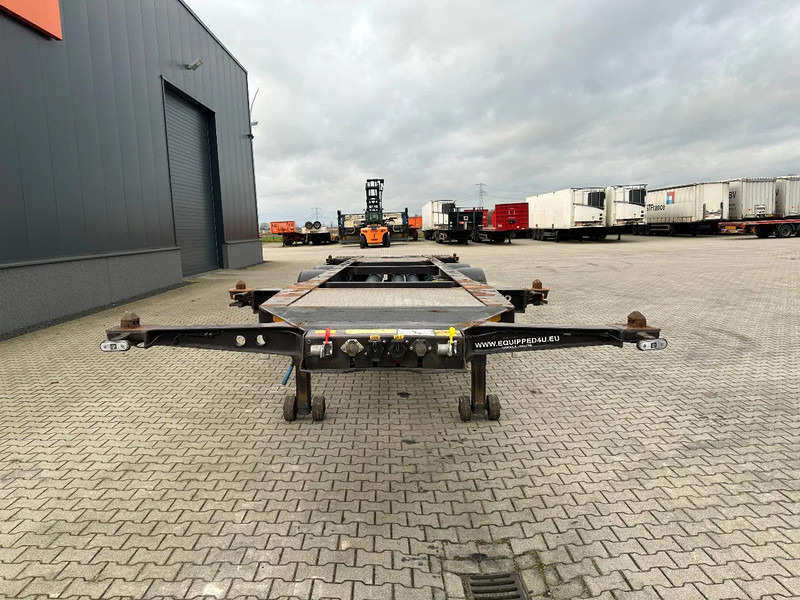 Burg 20FT ADR (EX/II, EX/III, FL, AT) Chassis, Empty weight : 3.690kg, SAF INTRADISC, 2x Liftaxle, NL-chassis - Επικαθήμενο μεταφοράς εμπορευματοκιβωτίων/ Κινητό αμάξωμα: φωτογραφία 5 Burg 20FT ADR (EX/II, EX/III, FL, AT) Chassis, Empty weight : 3.690kg, SAF INTRADISC, 2x Liftaxle, NL-chassis - Επικαθήμενο μεταφοράς εμπορευματοκιβωτίων/ Κινητό αμάξωμα: φωτογραφία 5