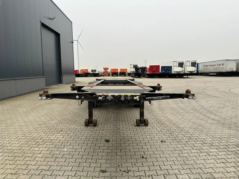 Burg 20FT ADR (EX/II, EX/III, FL, AT) Chassis, Leergewicht : 3.690kg, SAF INTRADISC, 2x Liftachse, NL-Chassis, APK/ADR: 04-2025 - Επικαθήμενο μεταφοράς εμπορευματοκιβωτίων/ Κινητό αμάξωμα: φωτογραφία 5 Burg 20FT ADR (EX/II, EX/III, FL, AT) Chassis, Leergewicht : 3.690kg, SAF INTRADISC, 2x Liftachse, NL-Chassis, APK/ADR: 04-2025 - Επικαθήμενο μεταφοράς εμπορευματοκιβωτίων/ Κινητό αμάξωμα: φωτογραφία 5